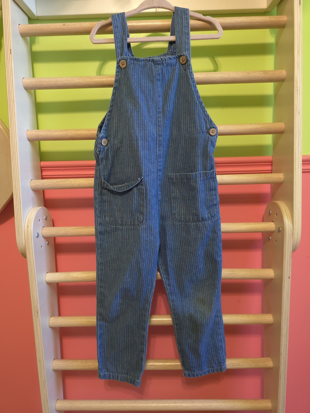 Zara Chambray Overalls